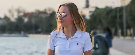 Monika at Blue Zadar