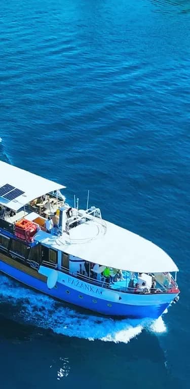 A sightseeing cruise near Zadar