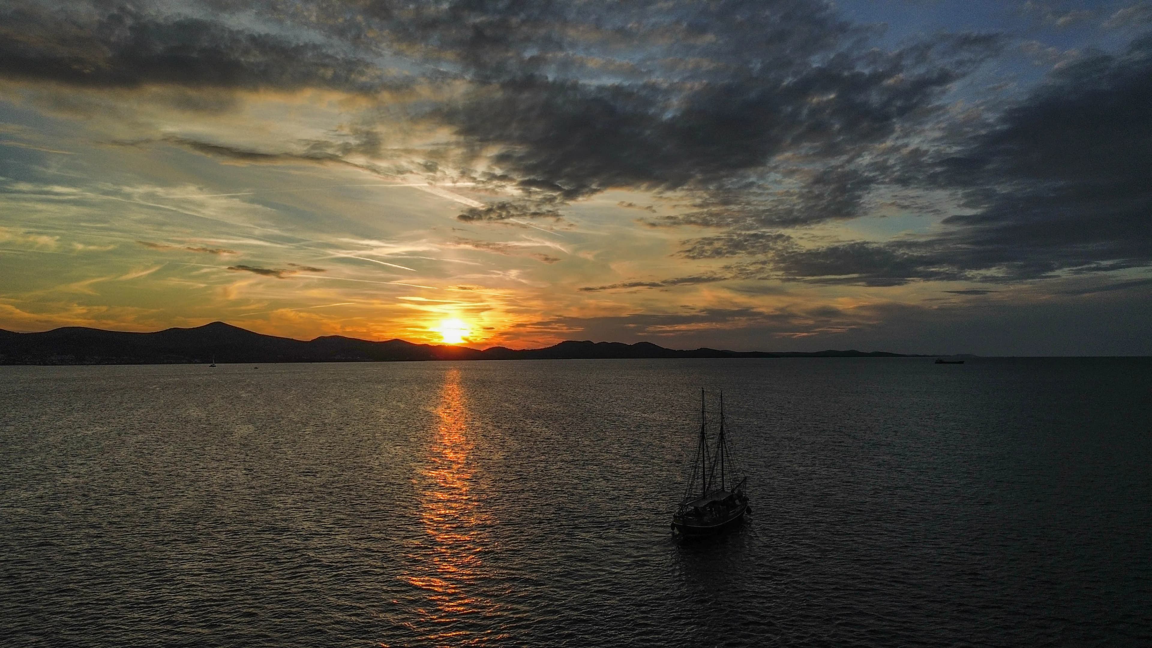 Sunset cruise on the Adriatic