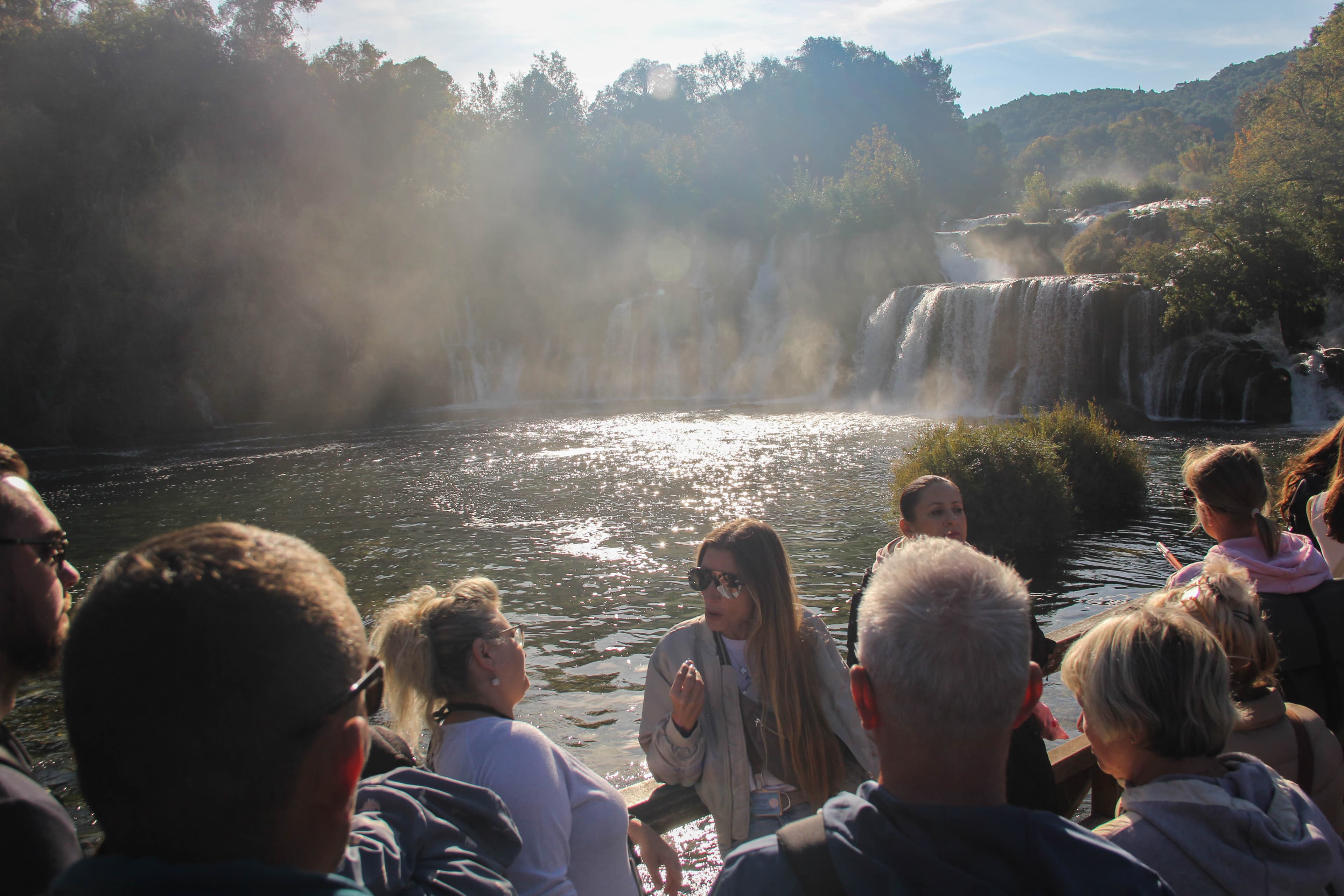 Waterfall view near Zadar